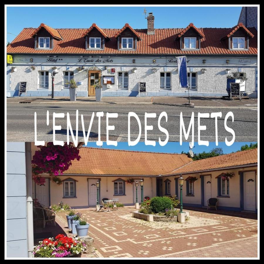 Logis - Hotel & Restaurant "L'Envie Des Mets" Rang-du-Fliers Exterior photo